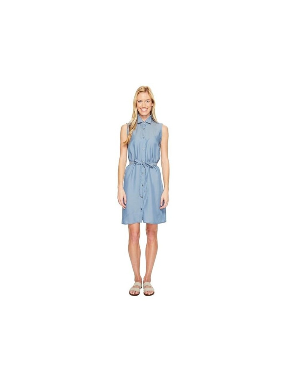 FIG Clothing - Luc Top (Denim Blue) Women's Clothing M